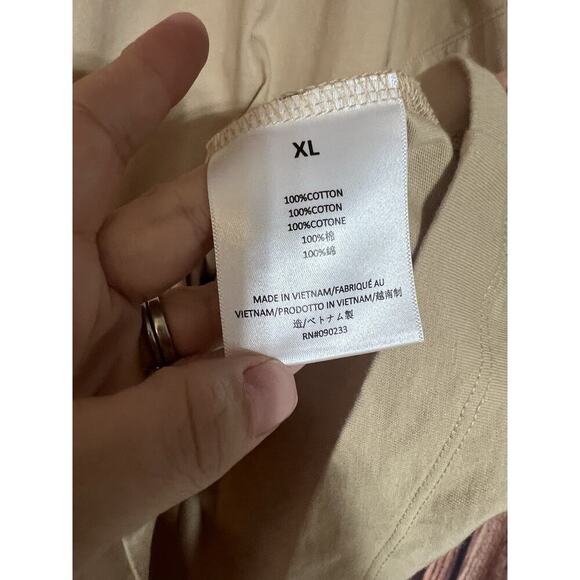 Fear Of God ESSENTIALS XL Earth Tone Shirt Sleeve Designer Streetwear T Shirt - Picture 7 of 10